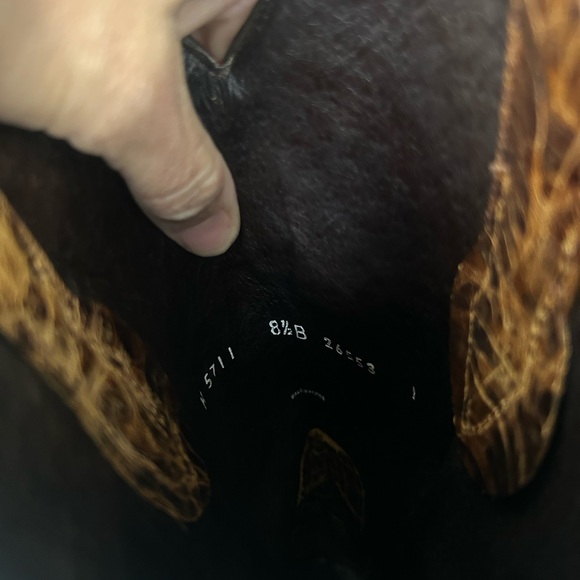 🌟Lucchese Autumn Dry Leaf Boots🌟 8.5